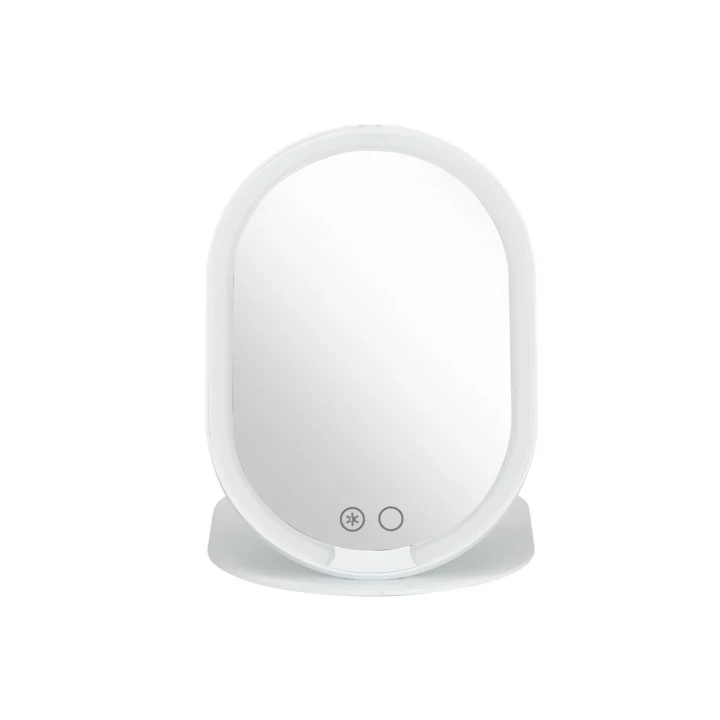 Oval Foldable LED Makeup Mirror