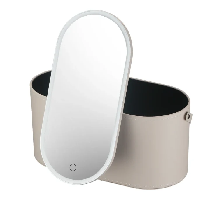 Oval Makeup Case Mirror