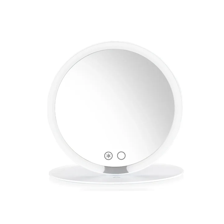 Round Foldable LED Makeup Mirror
